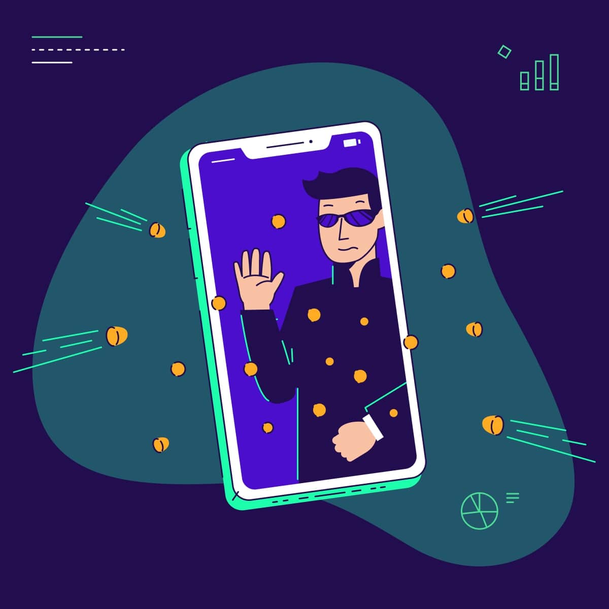 App Metrics - featured square метрики приложений - featured square